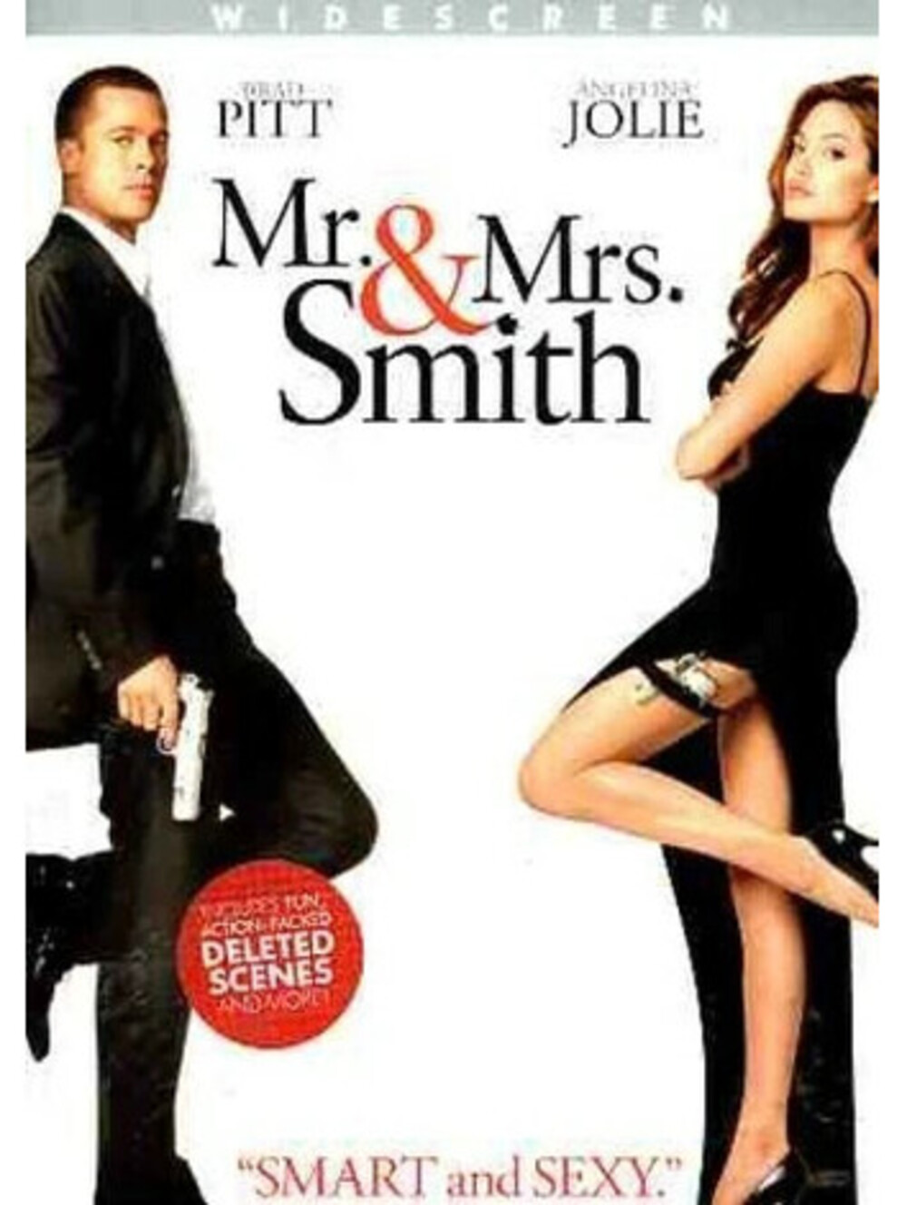 Mr. & Mrs. Smith (DVD, 2005) Brad Pitt, Angelina Jolie, Widescreen BRAND NEW!